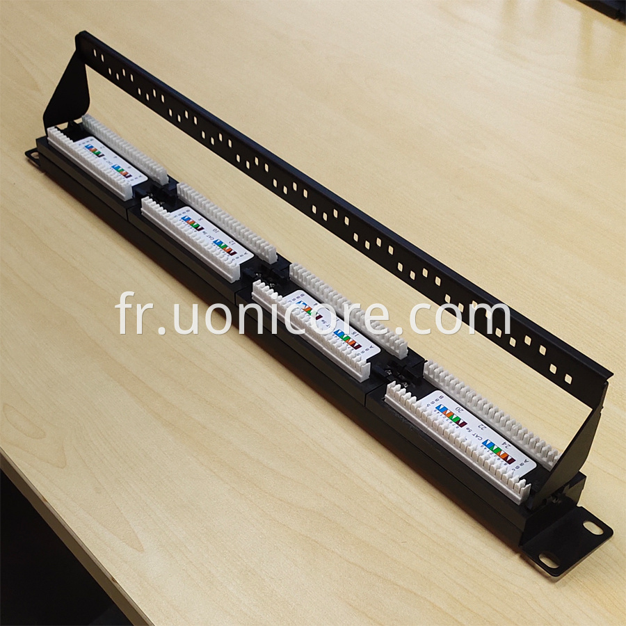 passthrough cat5e patch panel